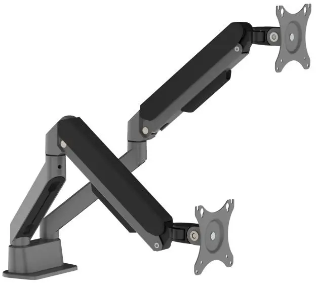 CM Double Arm Gas Spring Monitor Stand S2